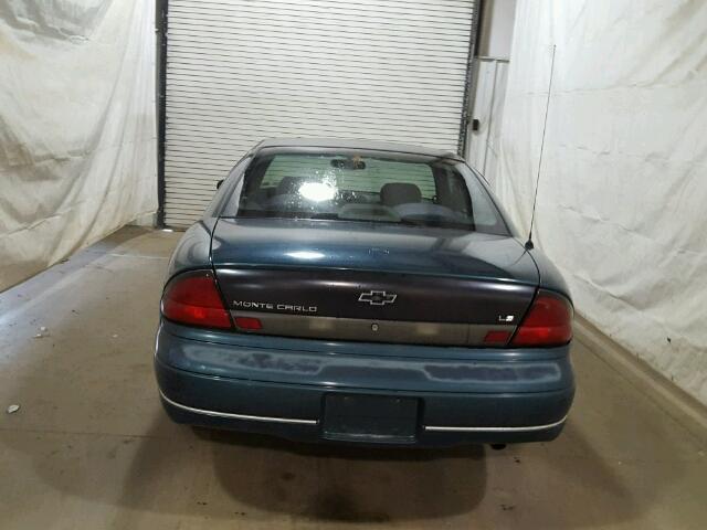 2G1WW12M2V9220227 - 1997 CHEVROLET MONTE CARL GREEN photo 9