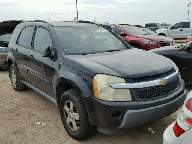 2CNDL13F166212173 - 2006 CHEVROLET EQUINOX LS BLACK photo 1