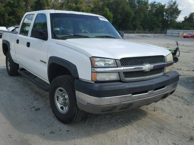 1GCHC23U63F224573 - 2003 CHEVROLET SILVERADO WHITE photo 1