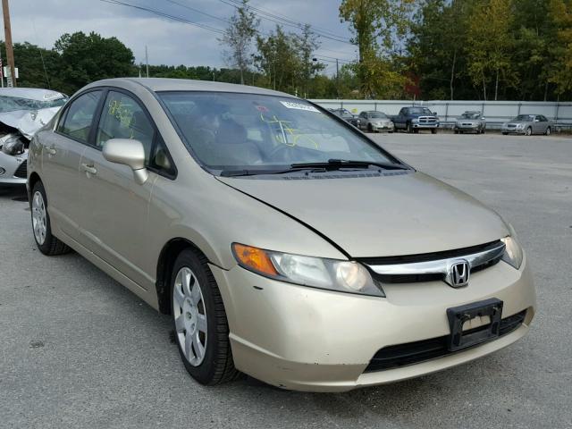 1HGFA16508L095915 - 2008 HONDA CIVIC GOLD photo 1