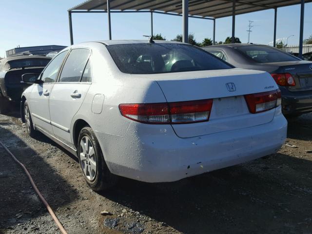 1HGCM56334A037898 - 2004 HONDA ACCORD WHITE photo 3