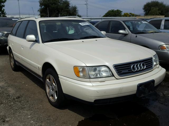 WAUJA84A6WN000130 - 1998 AUDI A6 QUATTRO WHITE photo 1