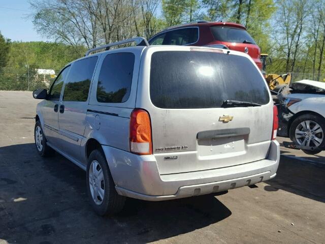 1GNDV23W18D183757 - 2008 CHEVROLET UPLANDER L 银色 照片 3