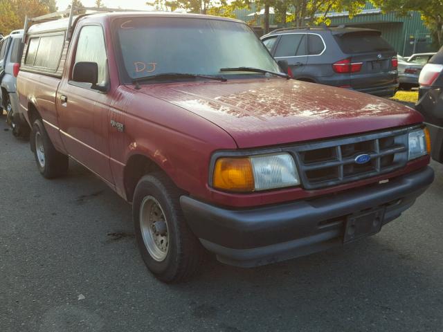 1FTCR10A7RUB57824 - 1994 FORD RANGER RED photo 1