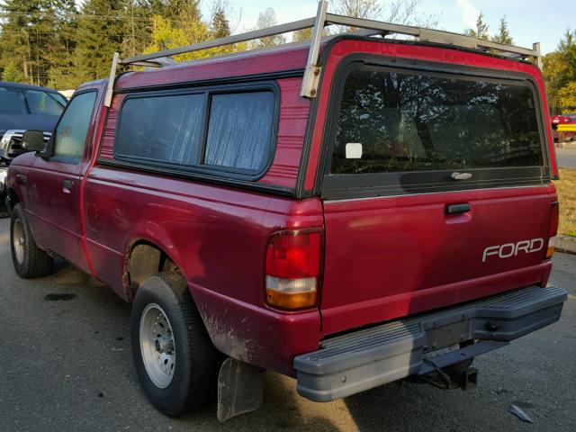 1FTCR10A7RUB57824 - 1994 FORD RANGER RED photo 3