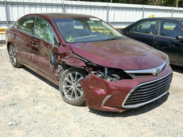 4T1BK1EB3HU258337 - 2017 TOYOTA AVALON XLE MAROON photo 1
