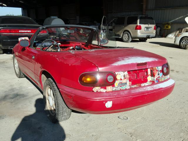 JM1NA3513P1409829 - 1993 MAZDA MX-5 MIATA RED photo 3