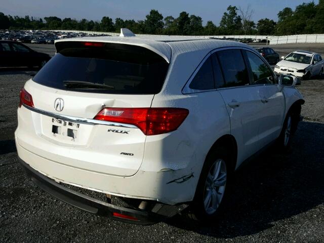 5J8TB4H32FL017548 - 2015 ACURA RDX BASE WHITE photo 4