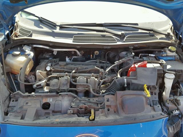 3FADP4EJ6EM136682 - 2014 FORD FIESTA SE BLUE photo 7