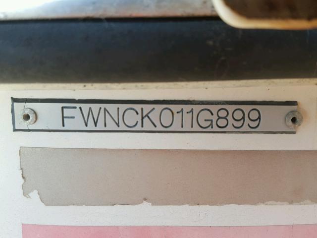 FWNCK011G899 - 1999 FOUR CUTTY WHITE photo 10