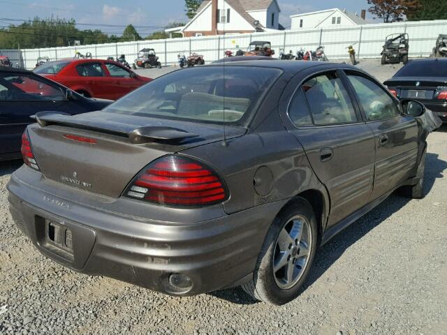 1G2NF52F82C257464 - 2002 PONTIAC GRAND AM S GRAY photo 4