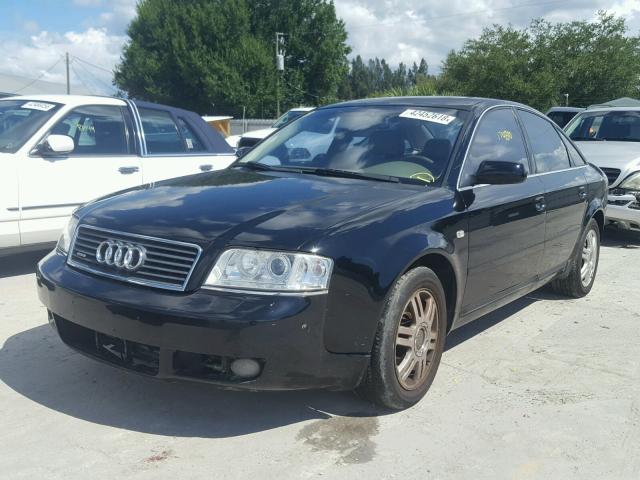 WAULT64B62N026513 - 2002 AUDI A6 3.0 QUA BLACK photo 2