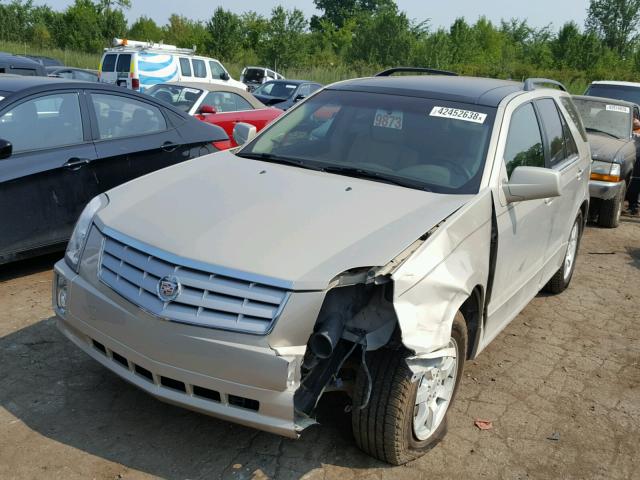 1GYEE637380101123 - 2008 CADILLAC SRX GOLD photo 2