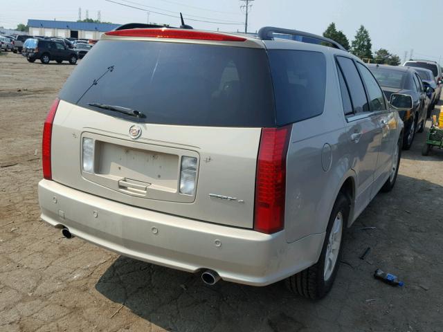 1GYEE637380101123 - 2008 CADILLAC SRX GOLD photo 4