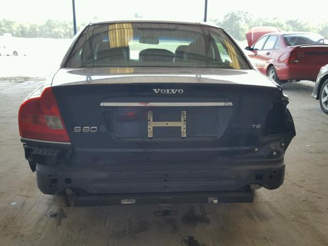 YV1TS91Z541352543 - 2004 VOLVO S80 T6 BLUE photo 9