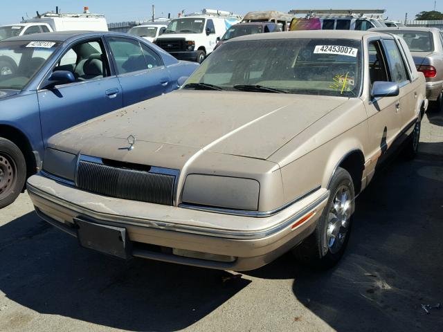 1C3XV66L3PD100153 - 1993 CHRYSLER NEW YORKER 金色 照片 2