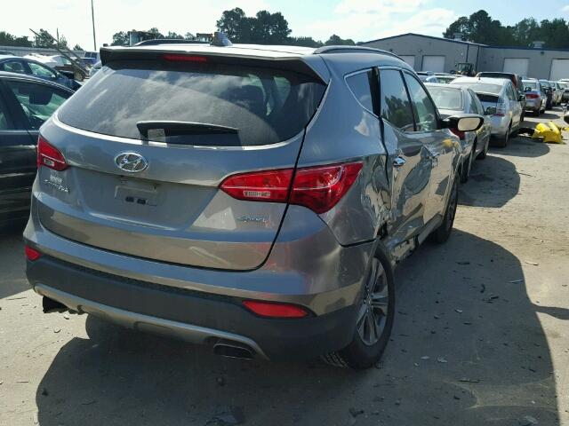 5XYZU3LB4DG003221 - 2013 HYUNDAI SANTA FE S CHARCOAL photo 4