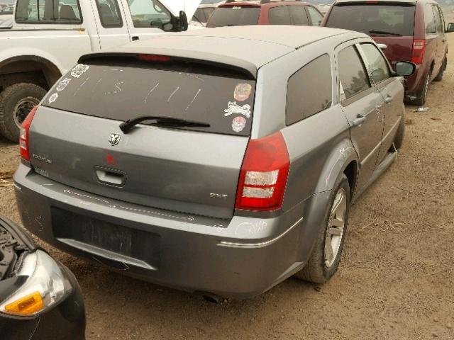 2D4FV47VX7H645820 - 2007 DODGE MAGNUM SXT SILVER photo 4