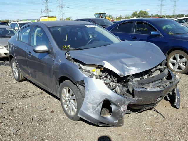 JM1BL1V79D1807094 - 2013 MAZDA 3 I GRAY photo 1