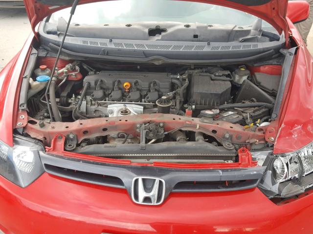 2HGFG12908H547270 - 2008 HONDA CIVIC EXL 红色 照片 7