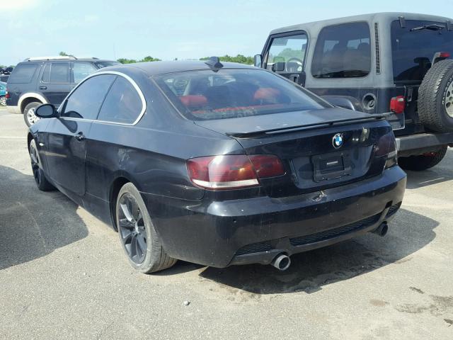 WBAWC73568E066985 - 2008 BMW 335 XI BLACK photo 3