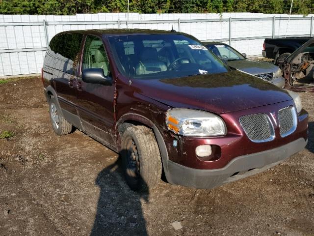 1GMDU03117D194059 - 2007 PONTIAC MONTANA SV RED photo 1