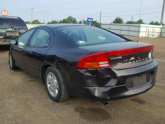 2B3HD46R34H679575 - 2004 DODGE INTREPID S BURGUNDY photo 3