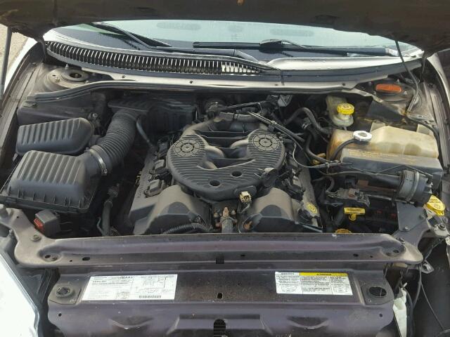 2B3HD46R34H679575 - 2004 DODGE INTREPID S BURGUNDY photo 7
