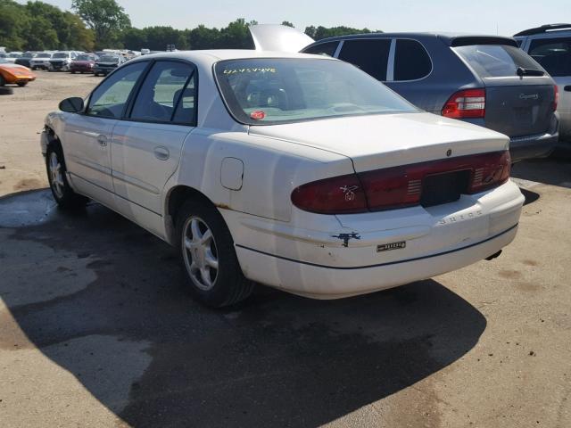 2G4WB55K421136744 - 2002 BUICK REGAL LS WHITE photo 3