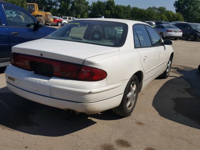 2G4WB55K421136744 - 2002 BUICK REGAL LS WHITE photo 4