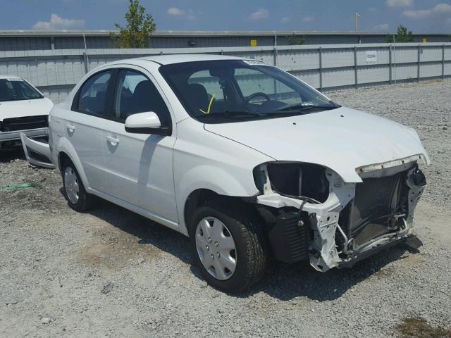 KL1TD5DE9BB256432 - 2011 CHEVROLET AVEO LS WHITE photo 1