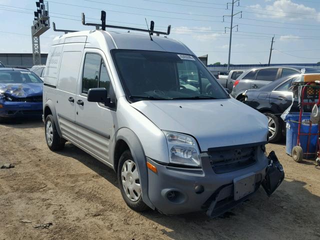 NM0LS7AN7DT164101 - 2013 FORD TRANSIT CO SILVER photo 1