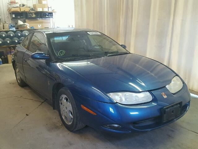 1G8ZR127X2Z236872 - 2002 SATURN SC2 BLUE photo 1