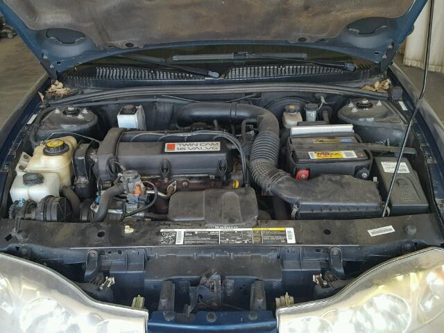1G8ZR127X2Z236872 - 2002 SATURN SC2 BLUE photo 7