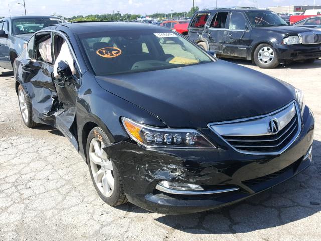 JH4KC1F37EC001173 - 2014 ACURA RLX BLACK photo 1