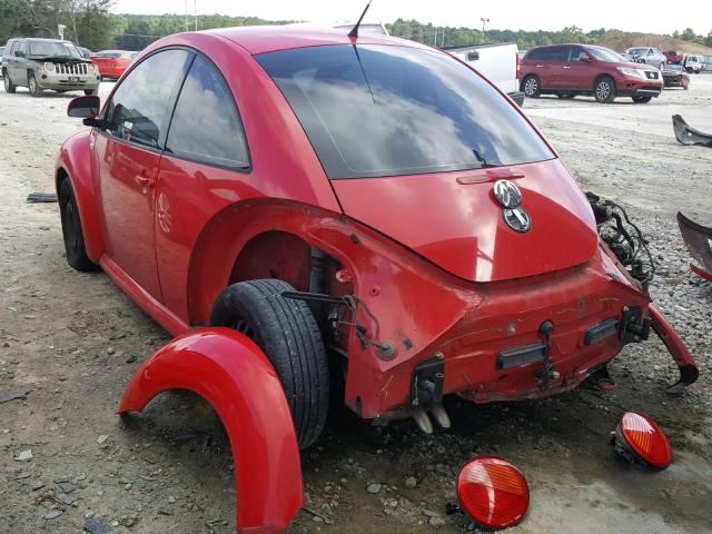 3VWCA21C6XM444261 - 1999 VOLKSWAGEN NEW BEETLE RED photo 3