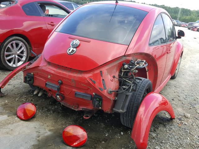 3VWCA21C6XM444261 - 1999 VOLKSWAGEN NEW BEETLE Qırmızı foto 4