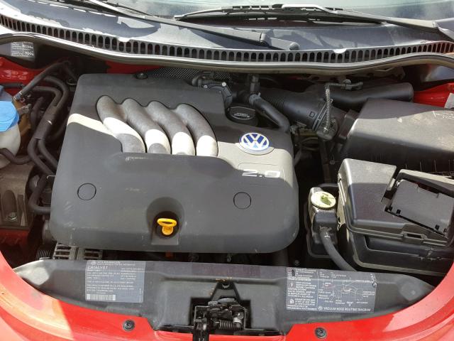 3VWCA21C6XM444261 - 1999 VOLKSWAGEN NEW BEETLE Qırmızı foto 7