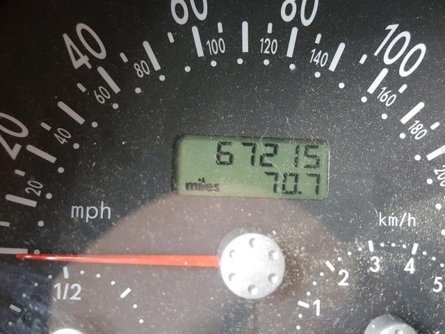 3VWCA21C6XM444261 - 1999 VOLKSWAGEN NEW BEETLE Qırmızı foto 8