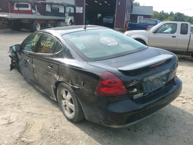 2G2WP552171128599 - 2007 PONTIAC GRAND PRIX BLACK photo 3