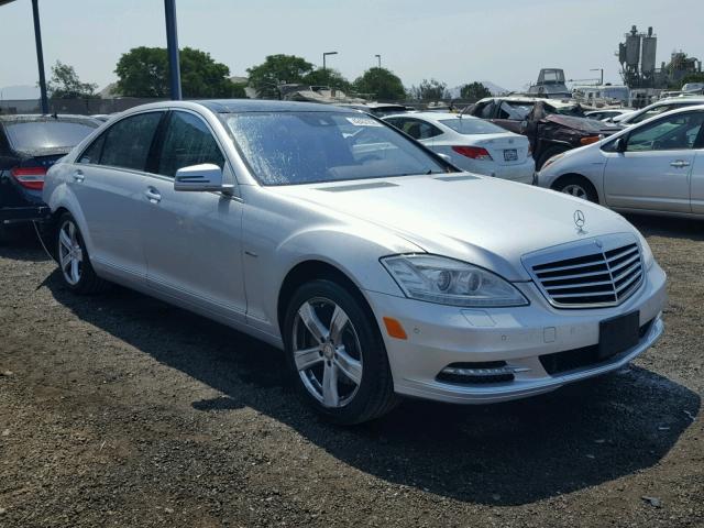 WDDNG7DB1CA442246 - 2012 MERCEDES-BENZ S 550 SILVER photo 1