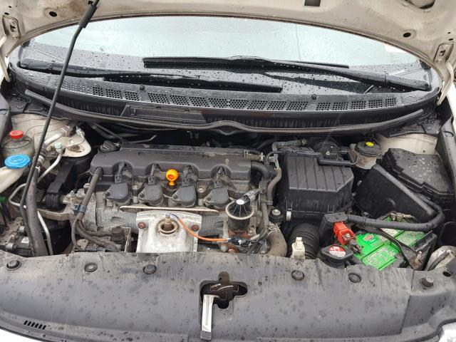 2HGFA1F67BH541782 - 2011 HONDA CIVIC LX-S Weiß Foto 7