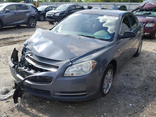1G1ZG57B48F245828 - 2008 CHEVROLET MALIBU LS GRAY photo 2