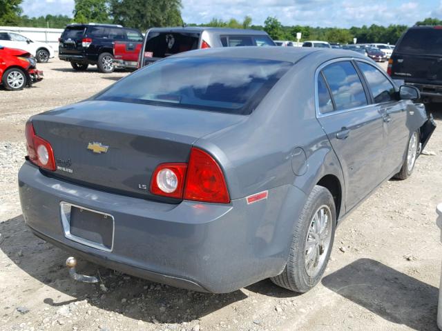 1G1ZG57B48F245828 - 2008 CHEVROLET MALIBU LS GRAY photo 4