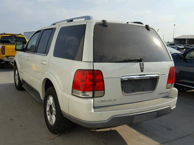 5LMEU88H24ZJ44985 - 2004 LINCOLN AVIATOR 白色 照片 3