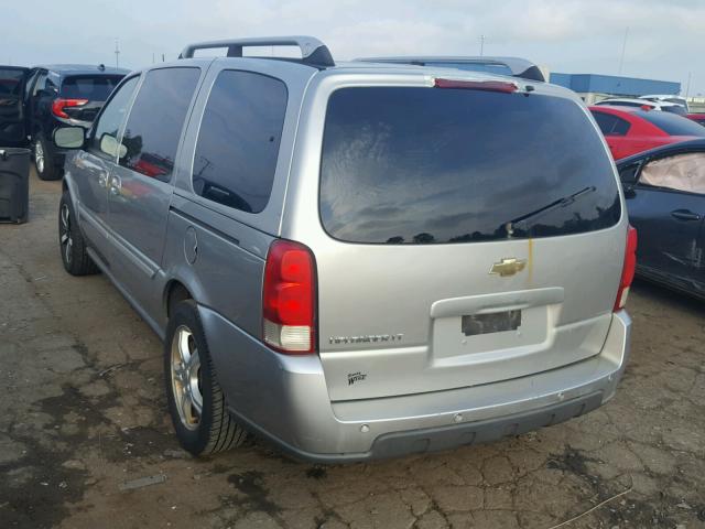 1GNDV33L85D188803 - 2005 CHEVROLET UPLANDER L 银色 照片 3