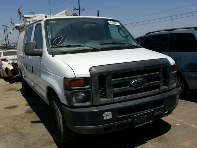 1FTNE2EL3ADA43053 - 2010 FORD ECONOLINE WHITE photo 1