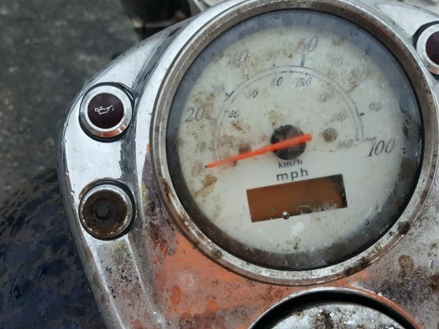 JH2RC44611M453534 - 2001 HONDA VT750 CD2 BLUE photo 8