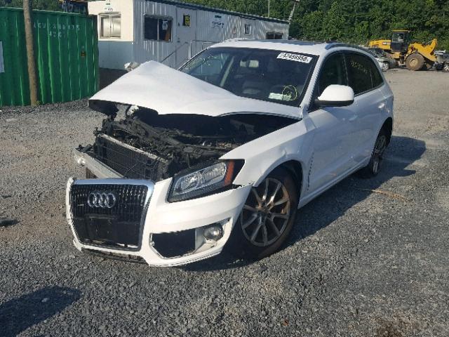 WA1KK78R99A054476 - 2009 AUDI Q5 3.2 WHITE photo 2