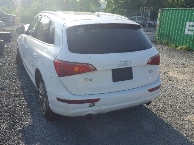 WA1KK78R99A054476 - 2009 AUDI Q5 3.2 WHITE photo 3